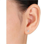 Pompeii ER3150-.50WMTW 1/2 Ct TW Diamond Studs Earrings in 14k White Gold (I/J,I2-I3)