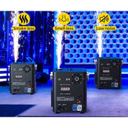 VIPQV L001-A085-US-2Pcs~008wal2 Cold Spark Machine, 2-Pack, 700W Output, Adjustable Height 5-13ft, Advanced DMX Control System, LED Screen, Portable Handle
