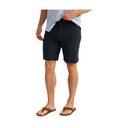 Huk Men's Kona Performance Fishing Shorts, Black, 9 in. Inseam, 32 Waist, H2000204