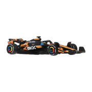 Mattel Hot Wheels Premium 1:64 Scale Formula 1 Die-Cast Toy Car McLaren #81 Oscar Piastri Metal Body Real Riders Tires JKD81