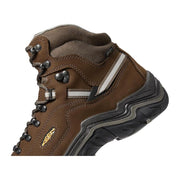 KEEN 1020218 Durand II Mid Waterproof Hiking Boots for Men - Cascade Brown/Gargoyle - 9M