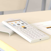 NumWorks N0110 Graphing Calculator, High-Resolution Color Screen, USB-C Charging Cable, White
