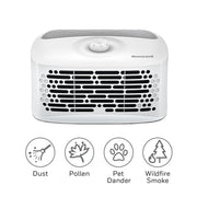 Honeywell HHT270WV2 Air Purifier, HHT270, 100 sq ft, U Carbon Filter, Allergen, Smoke, Pollen, Dust Reducer