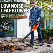 Maxlander 20V 2-in-1 Weed Wacker and Cordless Leaf Blower Combo Kit, 10-Inch Cutting Width, 2x 2.0Ah Batteries, Charger Included