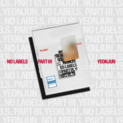 Bighit Entertainment Yeonjun No Labels Part 01 Set-Up B Mini Album CD with 36 Collectible Cards, Lenticular Card, Lyric Book, Envelope