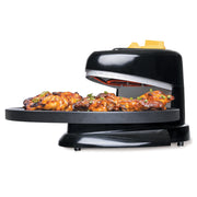 Presto 03434 Pizzazz Plus Electric Rotating Pizza Oven, Black, Green, Yellow