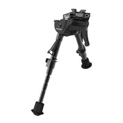 Caldwell XLA Pivot Aluminum Bipod, Adjustable 6-9 in Height, M-LOK Mount, 20 Cant Adjustment, Black, Lightweight, 1237304