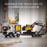 LEGO 42175 Technic Volvo FMX Truck & EC230 Electric Excavator Building Toy