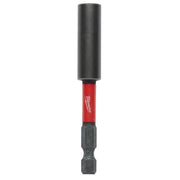 Milwaukee 48-32-4505 SHOCKWAVE Bit Holder with C-Ring, 1/4 in Hex Drive, 1/4 in Hex Shank, Steel (10 Pack)