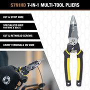 Southwire Electrical RV Tool Kit, 8 Piece, Multi-Tool Pliers, Manual Ranging Multimeter, Multi-Bit Screwdriver, LED Headlamp, Pocket Knife, Buss Blade Fuses, Zip Ties, Electrical Tape, 66983440