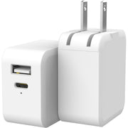 Lightning USB Power Kit: Car & Wall Charger & 2 Lightning Cables