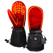 ActionHeat Men's 5V Battery Heated Mittens, Adjustable Heat Settings, Black, L/XL, 77061947