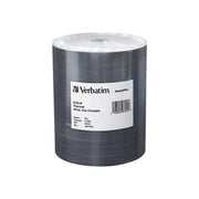 Verbatim DVD-R 4.7GB 16X DataLifePlus White Thermal Printable Disc, Hub Printable, 100-Pack 97015