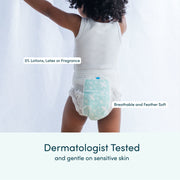 Rascals Premium 360 Absorbent Pull-On Disposable Baby Diapers, Size 5, 52 Count