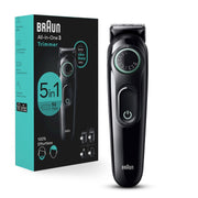 Braun AIO3450 5-in-1 Series 3 3450 Trimmer Kit, Black