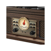 Victrola VTA-250B-ESP 4-in-1 Nostalgic Bluetooth Record Player with 3-Speed Record Turntable and FM Radio