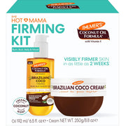 Palmer's Coconut Oil Formula Skin Care Duo with Firming Body Cream (8.8 Oz) + Body Oil (6.6 Fl Oz) - Paraben Free