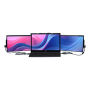 Mobile Pixels 101-1004P04 TRIO Max Portable 14.1-Inch Full HD IPS Monitor, Metallic Black, USB-A/USB-C
