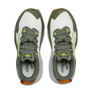 Brooks Caldera 8 Trail Running Shoes for Men - Dusty Olive/Lime/Oyster - 8M
