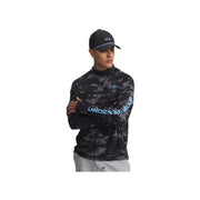 Under Armour 6013081-001 BlacktipH Fish Elite Hoodie - Black - S