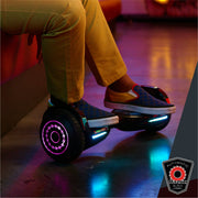 Razor 15156287 Black Label Hovertrax w/Decals, Self-balancing Electric Scooter for Child Ages 8+