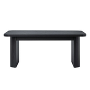 Better Homes & Gardens BHS436249972047 Juliet Expandable Dining Table, Black Wood Finish