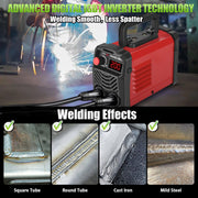 SPBTAR Stick Welder, 200Amp, 110V, Mini Portable IGBT Inverter Welder Kit with 20 Rods, Hot Start, Anti-Stick, Arc Force, SPBTAR-TE19