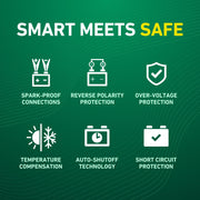 Deltran Battery Tender Charge N Start 1100, 2-in-1 1000 AMP Jump Starter and 12V 1 AMP Smart Battery Charger, Compact Portable Design, for Cars, Motorcycles, ATVs, SUVs