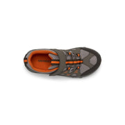 Merrell Kids Trail Chaser 2 Shoes, Synthetic Mesh Upper, EVA Footbed, Non-Marking Rubber Outsole, Hook-and-Loop Closure, Gunsmoke, MK267851