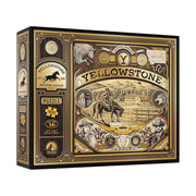 Theory11 Yellowstone Jigsaw Puzzle, 1,000 Pieces, Brown, Intermediate Skill Level, Gold Foil Accents, T11-YELSTONE-PUZZLE