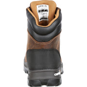 Carhartt Men's Rugged Flex 6 Composite Toe Work Boot, Brown Oil Tanned Leather, Size 12 M, CMF6366