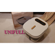 Collapsible Foot Spa Bath with Heat and Massage Rollers  Touch Screen  Bubble  Foot Pedicure Kit  Temperature Control