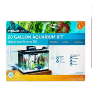 Vibrant Life NV33922 20 Gallon Aquarium Starter Kit with Blue & White LED Lights