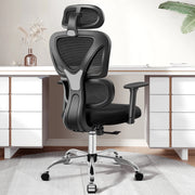 CoolHut 779B-Black Ergonomic Office Chair High Back Adjustable Computer Desk Chair with Lumbar Support 300lb Black-B