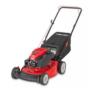 Troy-Bilt TB120C Walk-Behind Push Mower, 21-Inch, 163cc Engine, 3-in-1 Steel Deck, 1.9 Bushel Rear Bag, TriAction Cutting System, Adjustable Height
