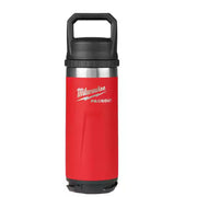 Milwaukee 48-22-8382R PACKOUT Red 18 oz. Insulated Bottle W/Chug Lid