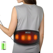 Coococo Heating Pad with Massager for Back Cordless Lower Back Massager with Heat