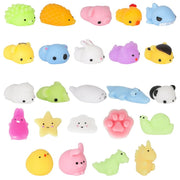 Giggle Zone 320546 Mini Mochi Squishies, 24 Piece