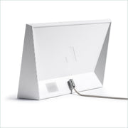 Aura Frames Carver Digital Picture Frame, 10.1-Inch HD Color-Calibrated Display, Wi-Fi Connectivity, Built-In Speakers, Sea Salt White