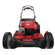 Troy-Bilt Gas Lawn Mower, 21-Inch Steel Deck, 163cc Briggs & Stratton Engine, Rear-Wheel Drive, Variable Speed, 2.3 Bushel Rear Bag, Adjustable Cutting Height, 12AVO2R3066