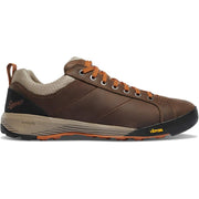 Danner 63251 Camp Sherman 3in Hiking Shoe, Water-Resistant Full-Grain Leather, Dark Brown/Orange, Men's 14 EE