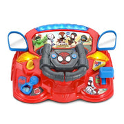 VTech Spidey & His Amazing Friends 2-in-1 Interactive Driver Educational Toy, Web-Crawler and Techno-Racer, Voices and Sound Effects, Ages 3+, 80-580600