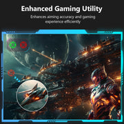 Z-Edge UG27S 27 Inch Curved Gaming Monitor, FHD 1080P, 300Hz Refresh Rate, 1ms Response Time, AMD FreeSync, HDR, Black