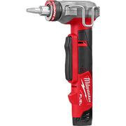 Milwaukee 2532-22 Tool M12 Fuel Cordless 3/8 -inch - 1 -inch PEX Expansion Tool Kit w/ (2) Batteries, (3) Expansion Heads