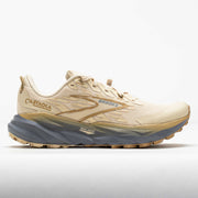 Brooks Women's Cascadia 19 Mountain Trail Running Shoe, Sand Primer Starfish, Size 9 Medium, 120446-277