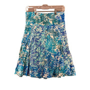 Santiki 4091-1702 Adalyn Skirt for Ladies - Navy Leaf - M