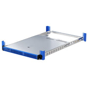 Innovation First RackSolutions 1U Tool-Less Universal Mounting Rail with Adjustable 28-30in Depth and Cable Management Bar, Supports up to 200 lbs, Black, 1UKIT-109-QR