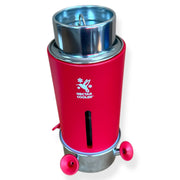 Panacea Insulated Hummingbird Feeder, 30 oz, Red, Glass and Stainless Steel, Hanging Design, 24978