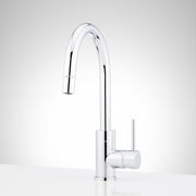 Signature Hardware SHXCRA137ZSS Ravenel 1.75 GPM Single Hole Pull Down Bar Faucet, Stainless Steel