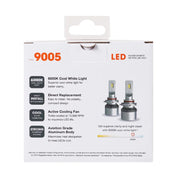 Sylvania 9005SL.BX2 2-Pack 12V LED Powersport Headlight Bulbs for Off-Road Use or Fog Lights